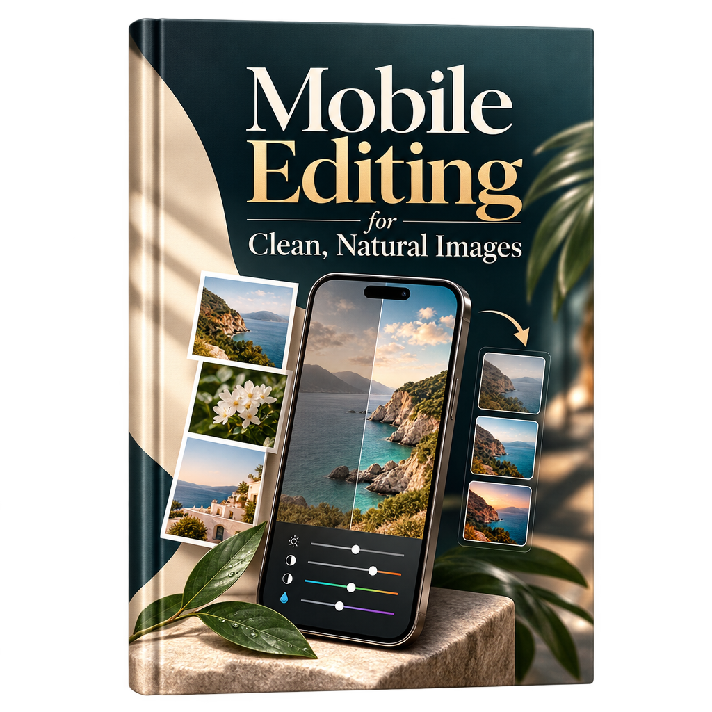 Mobile Editing for Clean, Natural Images